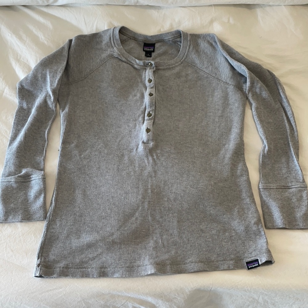 Grey Patagonia Waffle Shirt